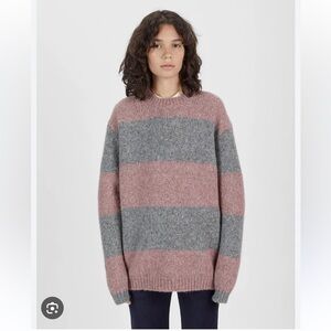Acne Studios Albah Alpaca Striped Sweater